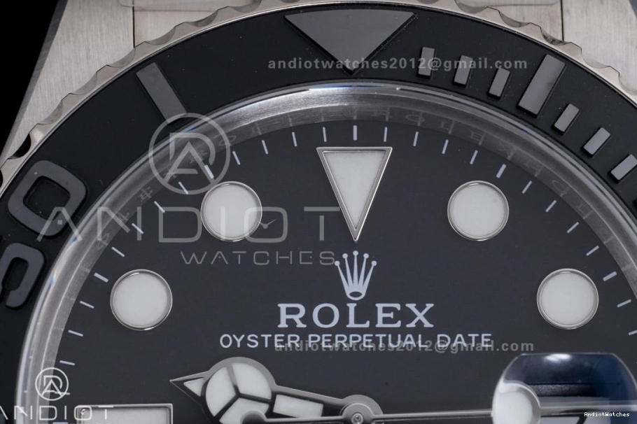 Yacht-Master Bracelet Titanium SH Edition 1:1 EyeCatching On Titanium Black Dial Best 226627 Clean 1206 1006